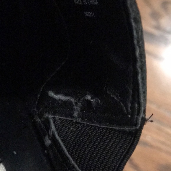 Harley Davidson Black Leather Clogs 6.5 VGUC - Picture 5 of 7